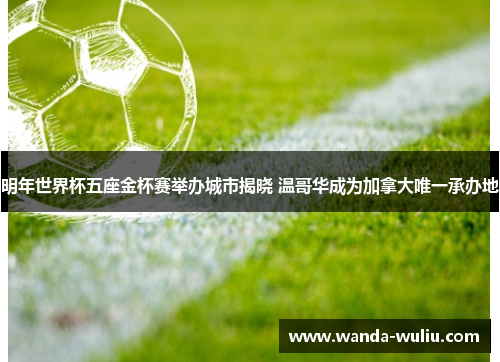 明年世界杯五座金杯赛举办城市揭晓 温哥华成为加拿大唯一承办地